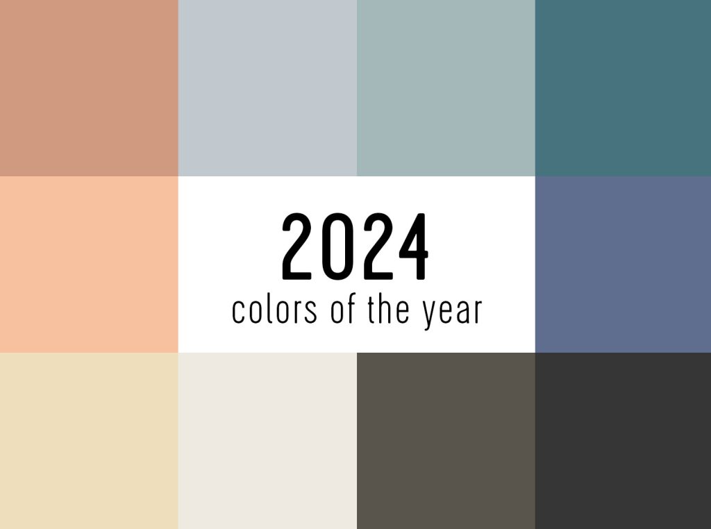 2024 Color of the Year Snapshot Grid