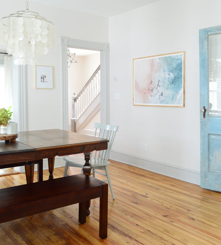 Beach House Dining Room Ocean Print