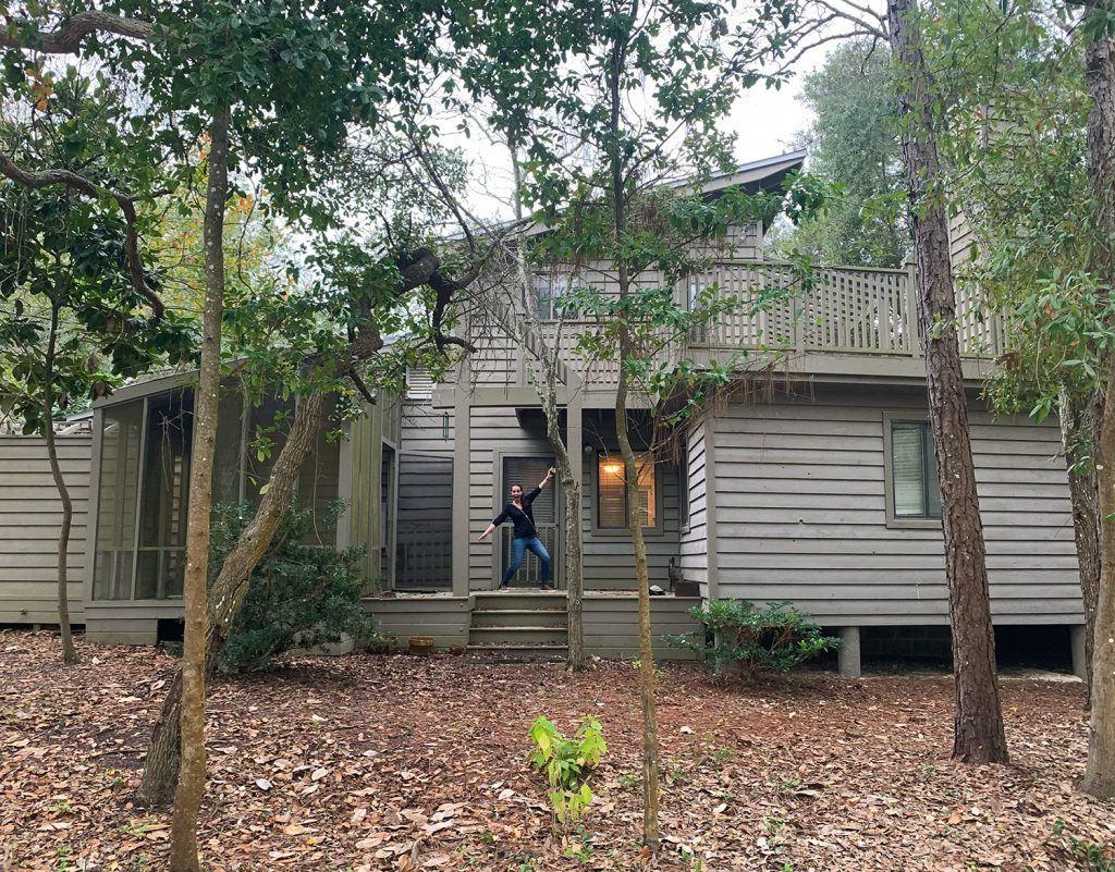 Florida House Exterior Before Sherry On Porch